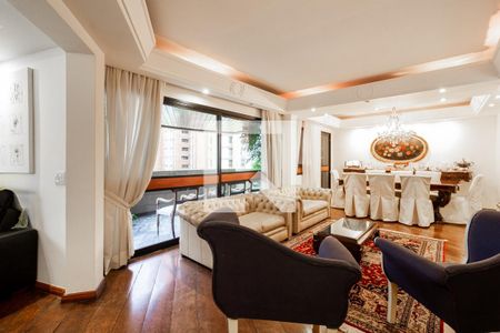 Sala de apartamento à venda com 3 quartos, 210m² em Indianópolis, São Paulo