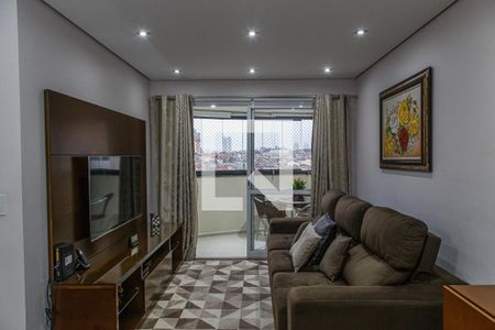 Sala de apartamento à venda com 3 quartos, 74m² em Vila Bertioga, São Paulo