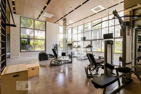 Studio à venda com 24m², 1 quarto e sem vaga Studio à venda com 24m², 1 quarto e sem vagaAcademia