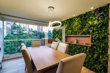 Sala de Jantar de apartamento para alugar com 2 quartos, 77m² em Jardim Fonte do Morumbi, São Paulo