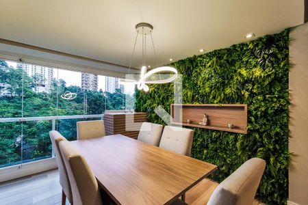 Sala de Jantar de apartamento para alugar com 2 quartos, 77m² em Jardim Fonte do Morumbi, São Paulo