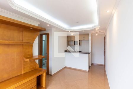 Sala de apartamento para alugar com 2 quartos, 47m² em Jardim Laone, São Paulo