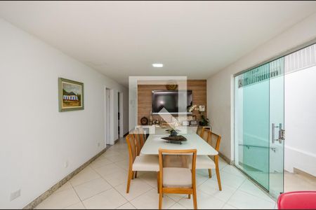 Sala de Jantar de casa à venda com 5 quartos, 408m² em Nova Granada, Belo Horizonte