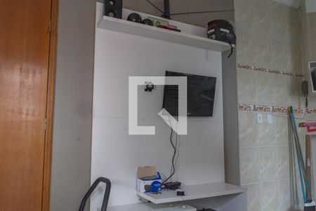 Sala de apartamento para alugar com 1 quarto, 59m² em Boqueirão, Praia Grande