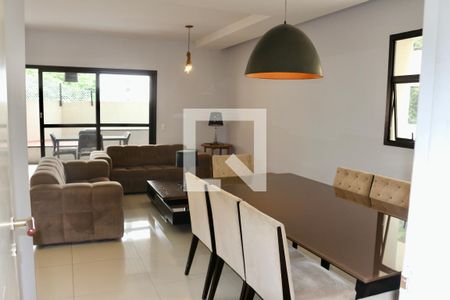 Sala de apartamento para alugar com 4 quartos, 200m² em Barra Funda, Guarujá