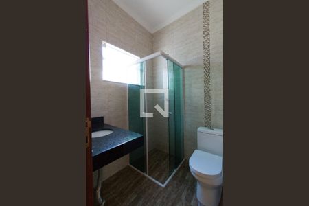 Banheiro social de casa para alugar com 3 quartos, 196m² em Jardim Alpes de Sorocaba, Sorocaba