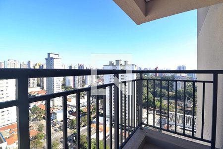Varanda da Sala de apartamento para alugar com 2 quartos, 55m² em Campestre, Santo André