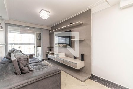 Sala de apartamento à venda com 3 quartos, 92m² em Fundação, São Caetano do Sul