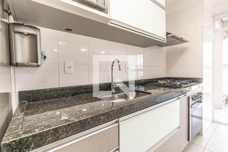 Cozinha de apartamento à venda com 3 quartos, 92m² em Fundação, São Caetano do Sul