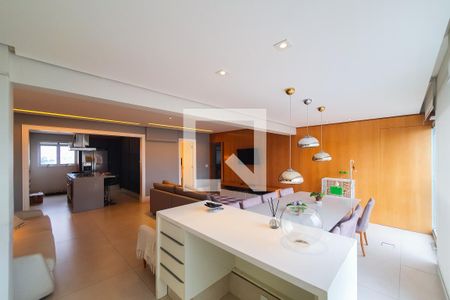 Sala de apartamento à venda com 3 quartos, 128m² em Cursino, São Paulo
