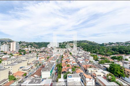 Vista da Sala  de apartamento à venda com 2 quartos, 55m² em Fonseca, Niterói