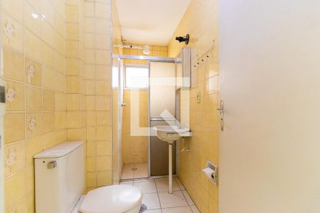 Banheiro de apartamento à venda com 1 quarto, 55m² em Botafogo, Campinas