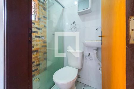 Banheiro de kitnet/studio para alugar com 1 quarto, 28m² em Bosque da Saúde, São Paulo