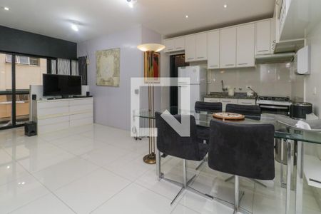 Sala de apartamento para alugar com 1 quarto, 56m² em Cerqueira César, São Paulo