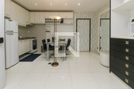 Sala de apartamento para alugar com 1 quarto, 56m² em Cerqueira César, São Paulo