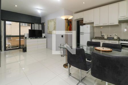 Sala de apartamento para alugar com 1 quarto, 56m² em Cerqueira César, São Paulo