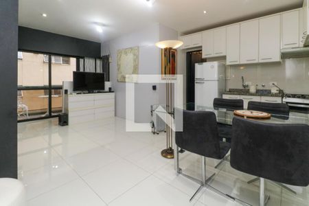 Sala de apartamento para alugar com 1 quarto, 56m² em Cerqueira César, São Paulo