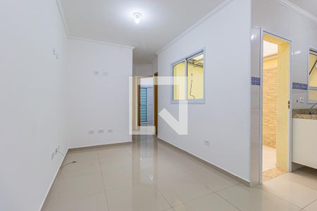 Sala de apartamento à venda com 2 quartos, 44m² em Vila Metalúrgica, Santo André