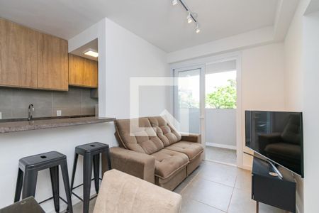 Sala de apartamento à venda com 2 quartos, 55m² em Glória, Porto Alegre