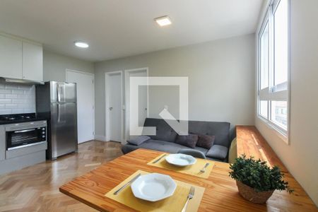 Sala  de apartamento para alugar com 1 quarto, 34m² em Cidade Mãe do Céu, São Paulo