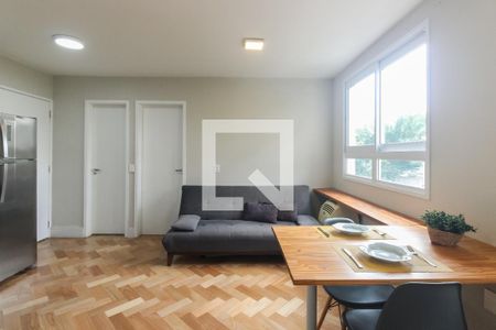 Sala  de apartamento para alugar com 1 quarto, 34m² em Cidade Mãe do Céu, São Paulo