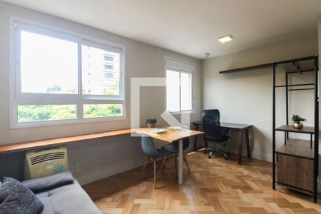Sala  de apartamento para alugar com 1 quarto, 34m² em Cidade Mãe do Céu, São Paulo