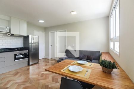 Sala de apartamento à venda com 1 quarto, 34m² em Cidade Mãe do Céu, São Paulo