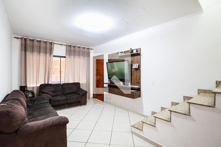 Sala de casa à venda com 3 quartos, 100m² em Vila Progresso, Santo André