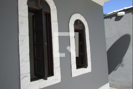 Casa para alugar com 160m², 2 quartos e 4 vagasDetalhe da Fachada da Casa