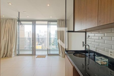 Sala/Quarto de apartamento para alugar com 1 quarto, 30m² em Pinheiros, São Paulo