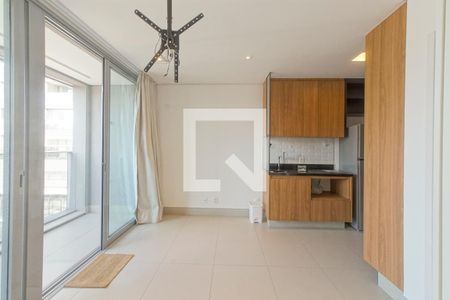 Sala/Quarto de apartamento para alugar com 1 quarto, 30m² em Pinheiros, São Paulo
