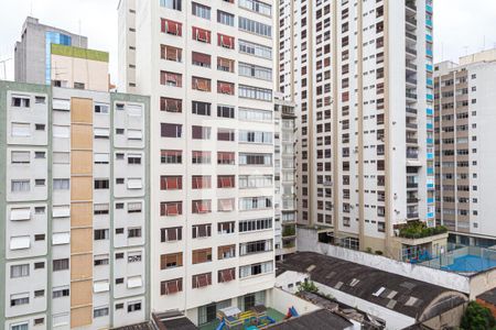Vista  de kitnet/studio para alugar com 1 quarto, 30m² em Santa Cecília, São Paulo