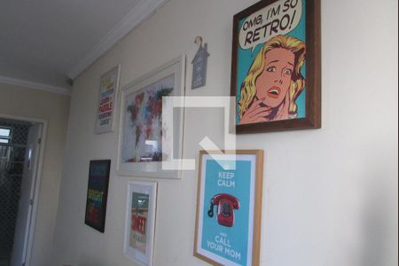 Detalhe da Sala - Quadros de apartamento para alugar com 2 quartos, 50m² em Campo Grande, Rio de Janeiro