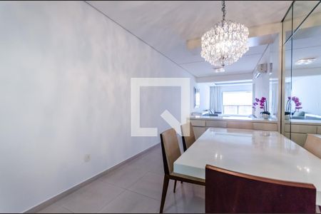 Sala de apartamento para alugar com 3 quartos, 140m² em Gonzaga, Santos