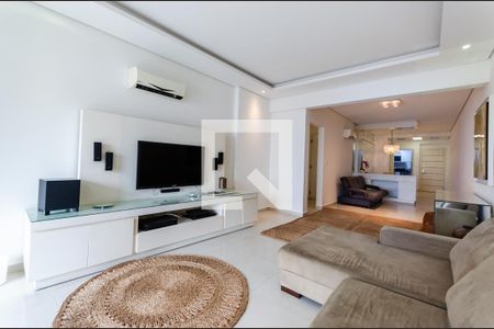 Sala de apartamento para alugar com 3 quartos, 140m² em Gonzaga, Santos