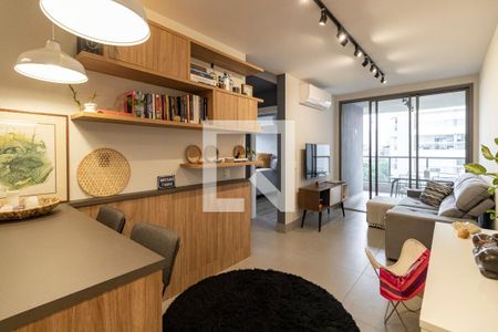 Sala de apartamento para alugar com 2 quartos, 69m² em Vila Mariana, São Paulo