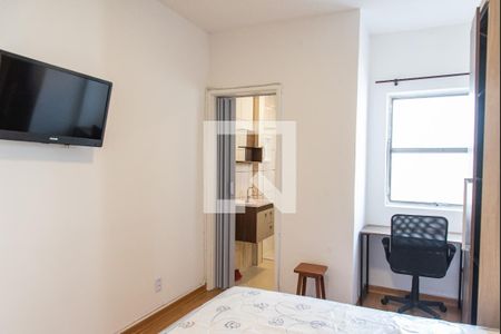 Sala e quarto de apartamento para alugar com 1 quarto, 27m² em Liberdade, São Paulo