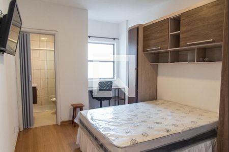 Sala e quarto de apartamento para alugar com 1 quarto, 27m² em Liberdade, São Paulo