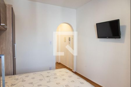 Sala e quarto de apartamento para alugar com 1 quarto, 27m² em Liberdade, São Paulo