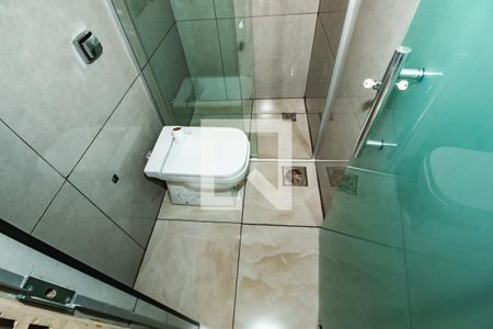 Banheiro social de casa para alugar com 2 quartos, 125m² em Jardim Atlântico, Belo Horizonte
