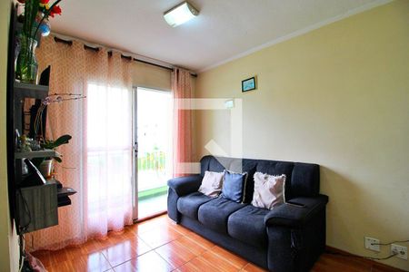 Sala de apartamento à venda com 3 quartos, 67m² em Vila Metalúrgica, Santo André