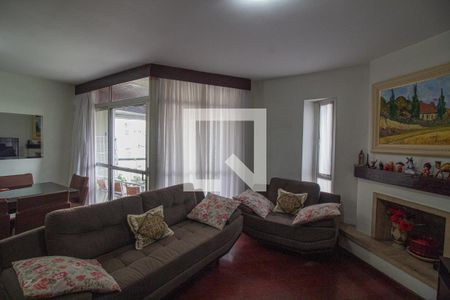 Sala de apartamento à venda com 4 quartos, 118m² em Campo Belo, São Paulo