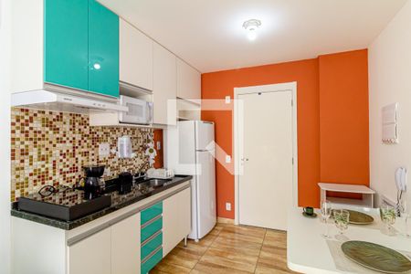 Studio para alugar com 26m², 1 quarto e sem vaga Studio para alugar com 26m², 1 quarto e sem vagaCozinha