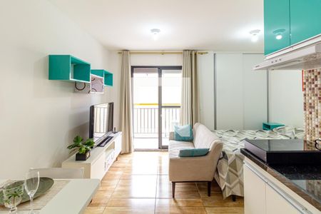 Studio de kitnet/studio para alugar com 1 quarto, 26m² em Campos Elíseos, São Paulo