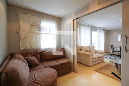 Sala de TV de apartamento para alugar com 3 quartos, 106m² em Indianópolis, São Paulo