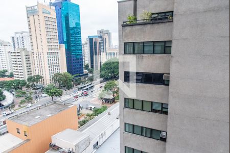 Vista da varanda de kitnet/studio para alugar com 1 quarto, 25m² em Planalto Paulista, São Paulo