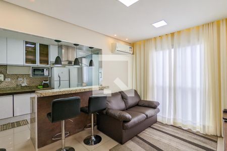 Sala de apartamento à venda com 2 quartos, 55m² em Centro, São Bernardo do Campo