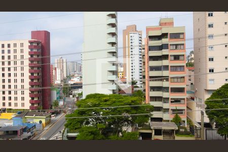 Vista da Sala de apartamento à venda com 2 quartos, 78m² em Vila Bastos, Santo André