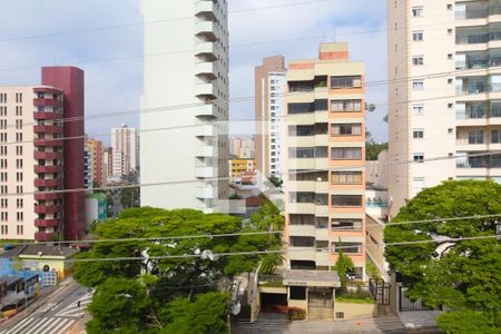 Vista da Suite de apartamento à venda com 2 quartos, 78m² em Vila Bastos, Santo André