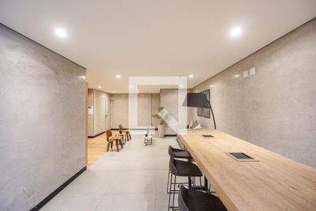 Studio à venda com 22m², 1 quarto e sem vagaHall social